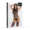 Бодистокинг - Bodystocking 2067, black - One Size