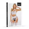 Бодистокинг - Bodystocking 2074, white - One Size
