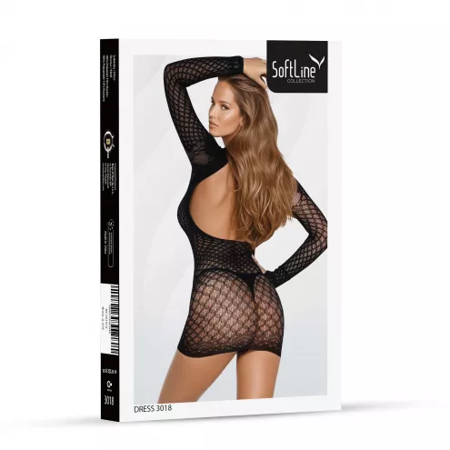 Плаття - Dress 3018, black - One Size