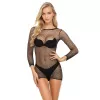 Платье - Dress 3028, black - One Size