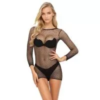 Платье - Dress 3028, black - One Size