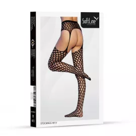 Чулки - Stockings 4013, black - One Size - 4