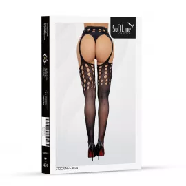 Чулки - Stockings 4024, black - One Size - 3