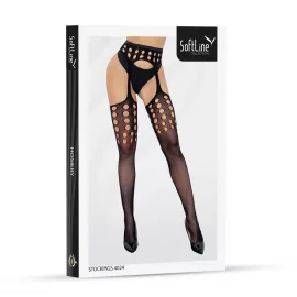 Чулки - Stockings 4024, black - One Size - 4