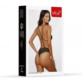 Комплект белья - Set top and panties 11044, black M - 2