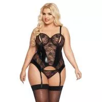 Корсет - Jessica, black XL