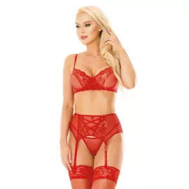 Комплект белья - Selin, red L - 1