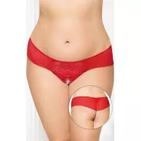 Жіночі стрінги - G-string 2433, red 3XL