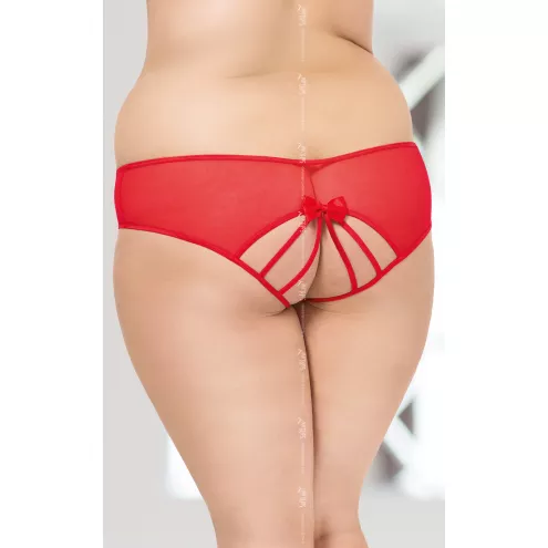 Женские стринги - String 2468, red XL