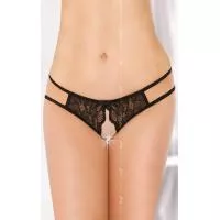 Женские стринги - G-String 2483, black M/L