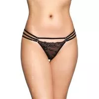 Женские стринги - G-String 2493, black S/M