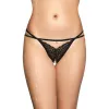 Женские стринги - G-String 2496, black M/L