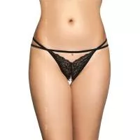 Женские стринги - G-String 2496, black M/L