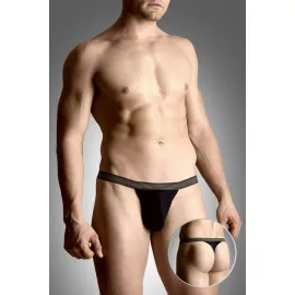 Мужские стринги - Mens Thongs 4496, black M/L