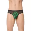 Мужские трусики - Mens Briefs 4524, green XL