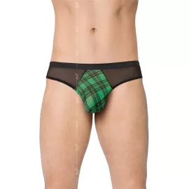 Мужские трусики - Mens Briefs 4524, green XL - 1