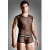 Комплект белья - Net Set, Shirt And Thong, black M/L