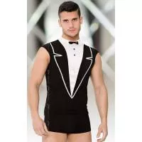 Ролевой костюм - Shirt and Shorts 4604, black M/L