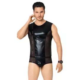 Комплект белья - Shirt and Shorts 4605, black M/L - 1