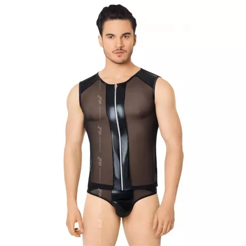 Комплект белья - Shirt and Shorts 4606, black XL