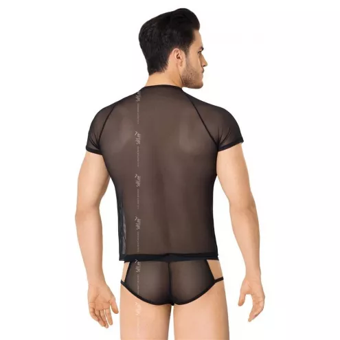 Комплект белья - Shirt and Shorts 4607, black M/L