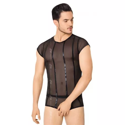 Комплект белья - Shirt and Shorts 4608, black M/L