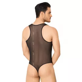 Мужское боди - Body 4609, black XL - 2