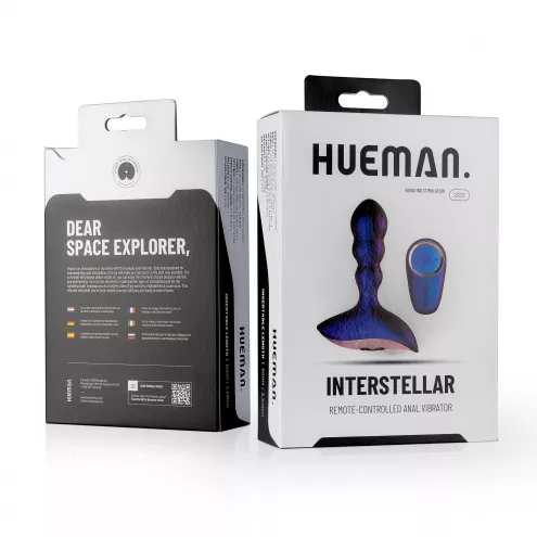Вибростимулятор Hueman - Interstellar Anal Vibrator