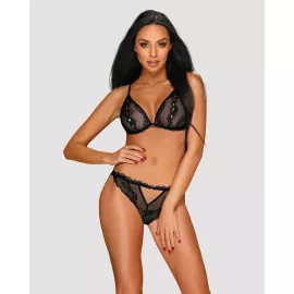 Комплект белья - Obsessive Millagro Set Black L/XL - 1