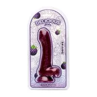 Фалоімітатор з ароматом ожини - Toyz4lovers Delicious Dildo Berries, 18,5 см