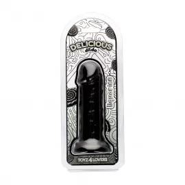 Фалоімітатор з ароматом лакриці - Toyz4lovers Delicious Dildo Liquorice, 15 см - 1