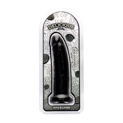 Фалоімітатор з ароматом лакриці - Toyz4lovers Delicious Dildo Liquorice, 19,5 см