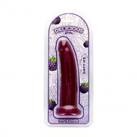 Фалоімітатор з ароматом ожини - Toyz4lovers Delicious Dildo Berries, 19,5 см - 1
