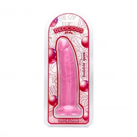 Фалоімітатор з ароматом жуйки - Toyz4lovers Delicious Dildo Bubble Gum, 19,5 см - 1