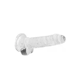Фалоімітатор - Realrock Dildo 7 Transparent - 5