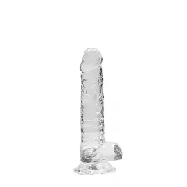 Фалоімітатор - Realrock Dildo 7 Transparent - 3