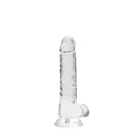 Фалоімітатор - Realrock Dildo 7 Transparent - 6