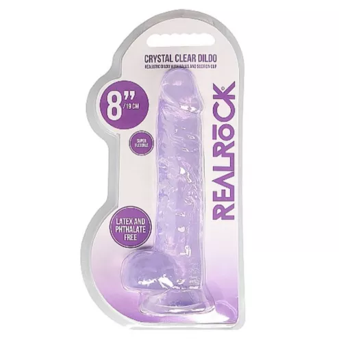 Фалоімітатор - Realrock Dildo 8 Purple