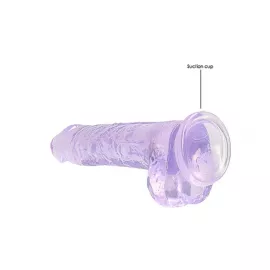 Фалоімітатор - Realrock Dildo 8 Purple - 3