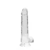 Фалоімітатор - Realrock Dildo 8 Transparent