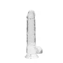 Фалоімітатор - Realrock Dildo 8 Transparent - 6