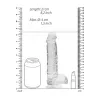 Фалоімітатор - Realrock Dildo 8 Transparent