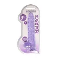 Фалоімітатор - Realrock Dildo 9 Purple