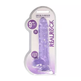 Фалоімітатор - Realrock Dildo 9 Purple - 1
