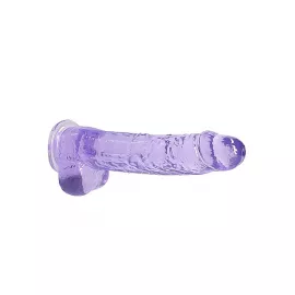 Фалоімітатор - Realrock Dildo 9 Purple - 5