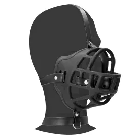 Маска-намордник з кляпом - Ouch! Xtreme Muzzle with Removable Ball Gag - 6