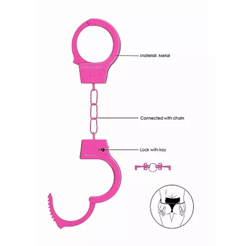 Наручники - Ouch! Beginners Handcuffs Pink