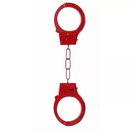 Наручники - Ouch! Beginners Handcuffs Red - 5