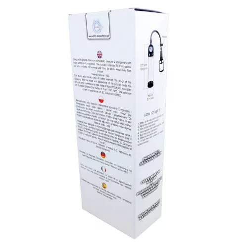 Вакуумна помпа Pompka-Powerpump MASTER Black&Clear