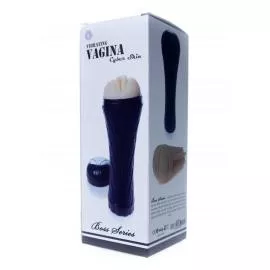 Вибро мастурбатор Masturbator-Vibrating Vagina cyber skin Latarka - 5